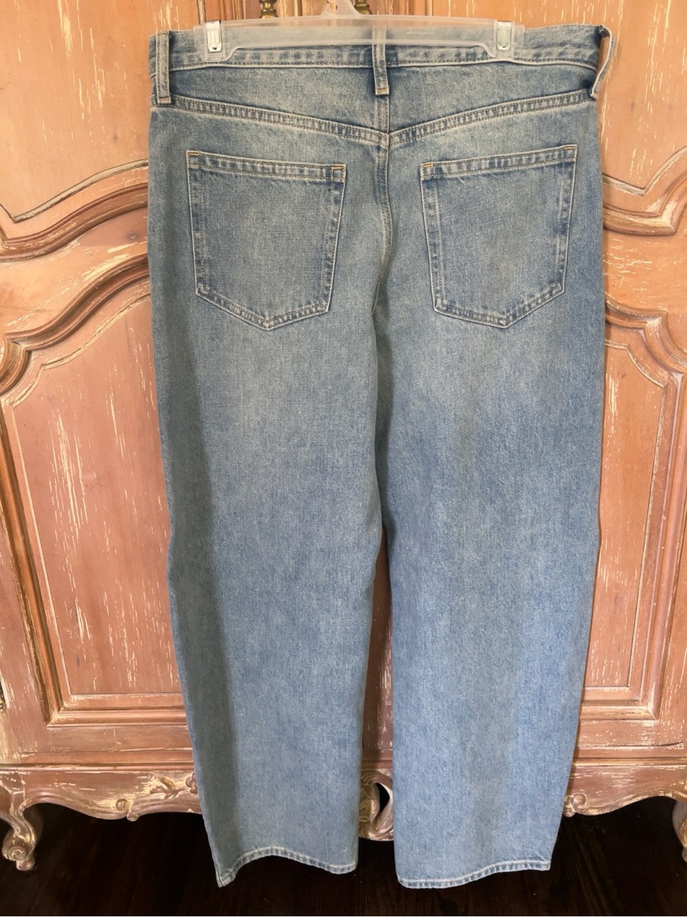 NWT GAP Barrel Low Rise Jeans Women’s 28/6 Regular Light Wash 100% Cotton Denim - Picture 3 of 6